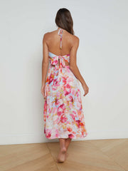 Cheri Cover-Up Dress in Multi Soft Cloud Floral