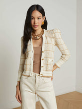 Jenni Cardigan in Ivory/Cappuccino Multi