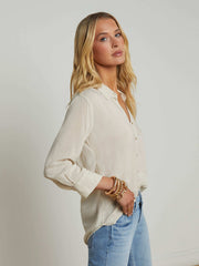 Marlene Blouse in Khaki