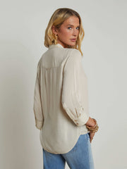 Marlene Blouse in Khaki