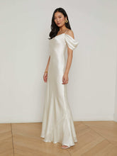 Kenna Silk Dress in Ivory