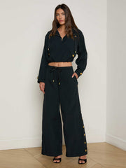 Valkyrie Snap Pant in Black