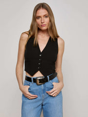 Jianna Vest in Black