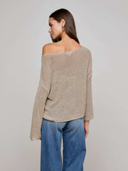 Ethan Knit Pullover in Taupe