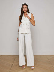 Aldora Vest in Ivory