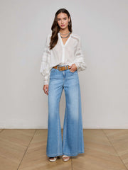 Kiera Blouse in Ivory