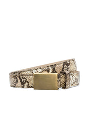Amerie Belt in Light Python