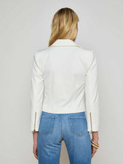 Calianna Shirt Jacket in White