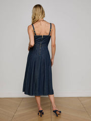 Esmeralda Chambray Dress in Raleigh