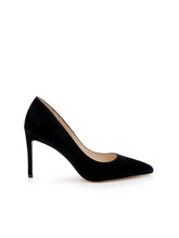 Maelle Suede Pump in Black Suede
