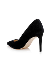 Maelle Suede Pump in Black Suede