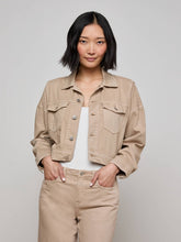 Vianney Jean Jacket in Pale Khaki
