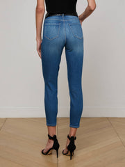 Margot Cropped Skinny Jean in Baja