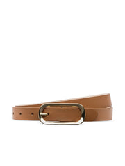 Leya Leather Belt in Tan