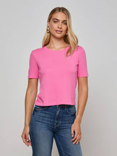 Stormy Cotton Tee in Pinktober