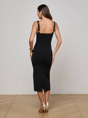 Jimena Knit Dress in Black