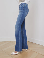 Ruth High-Rise Straight-Leg Jean In Cambridge