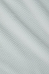Ressi Fitted Crewneck Tee in White Micro Modal
