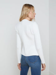 Sofia Knit Blazer in Blazer White