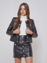 Jayde Leather Jacket in Black