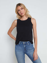 Mikaela Cotton Tank in Black