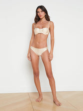 Alexandria Bikini Top in Champagne