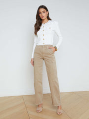 Toulouse Cardigan in Ivory