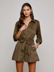Pearson Safari Blouse in Pine