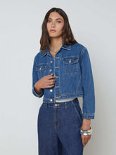Koda Cropped Jean Jacket in Glendora