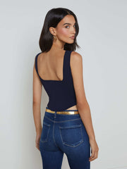 Saga Top in Midnight/Gold