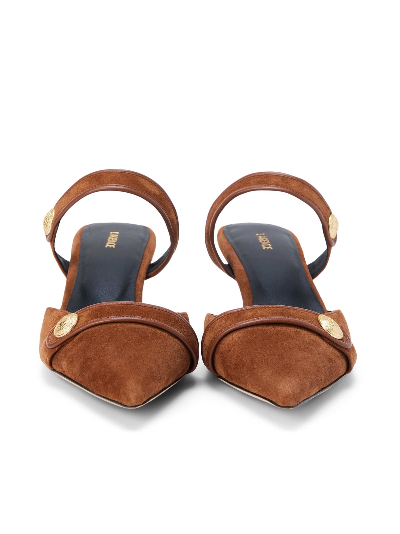 Gilliane Suede Mule in Buckskin Suede