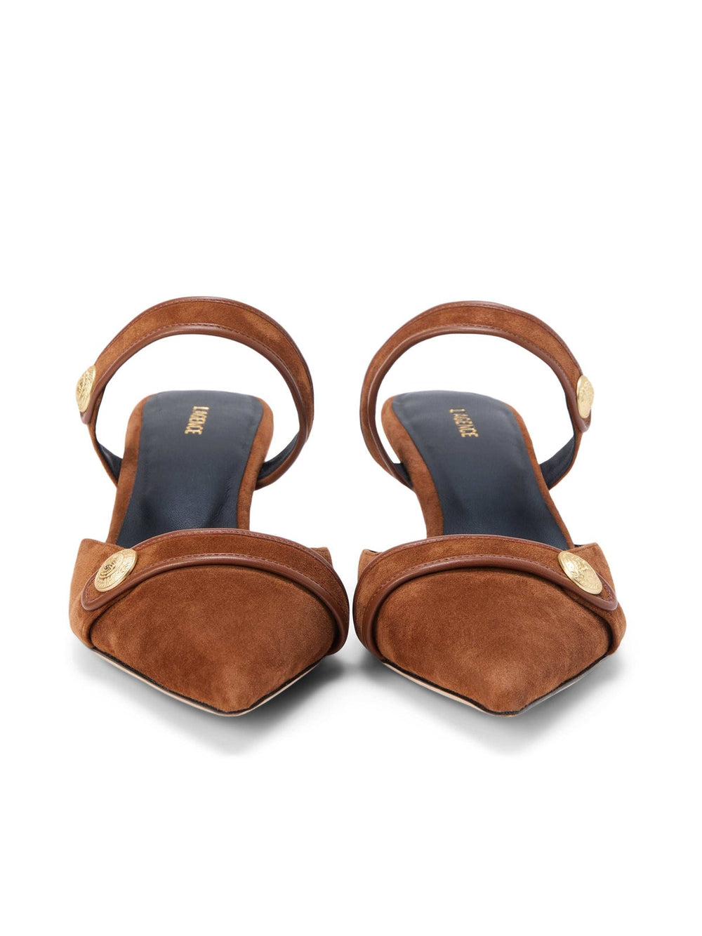 Gilliane Suede Mule in Buckskin Suede