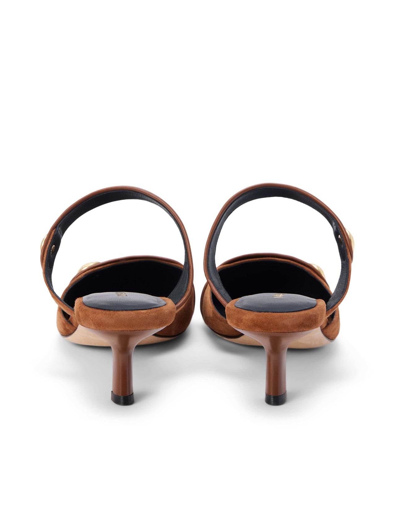 Gilliane Suede Mule in Buckskin Suede