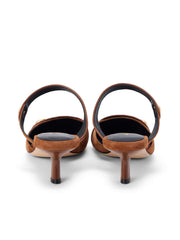 Gilliane Suede Mule in Buckskin Suede