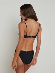 Krysta Bandeau Top in Black