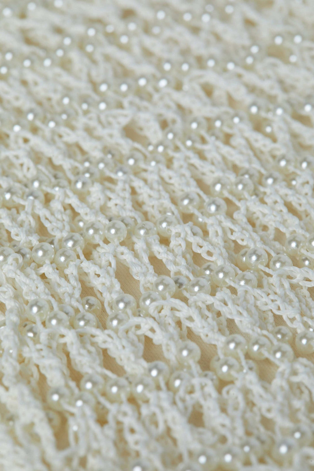 Angela Crochet Cover-Up Dress in Ivory