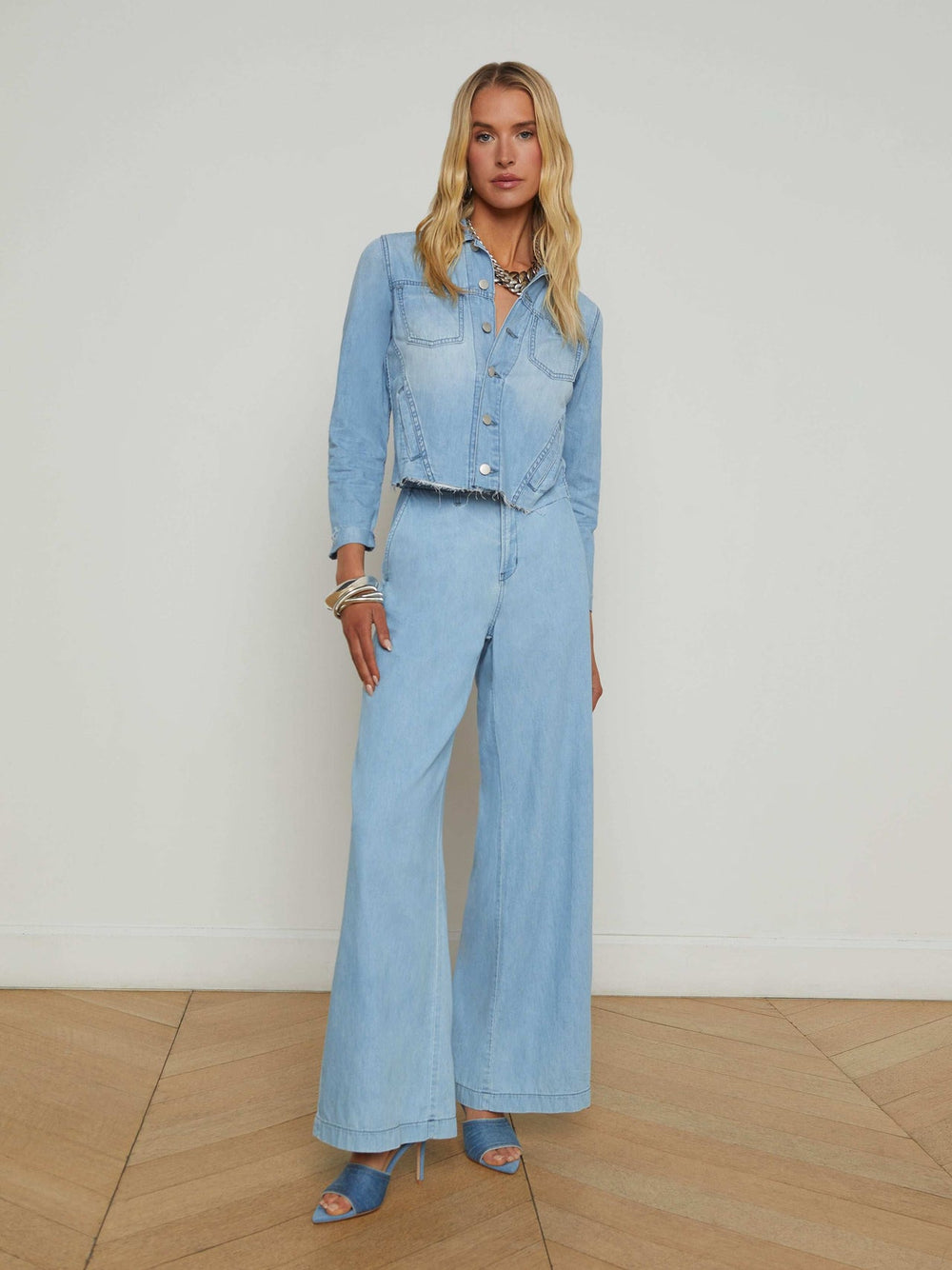 Janelle Jean Jacket in Lozano