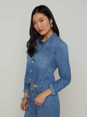 Janelle Jean Jacket in Stokes
