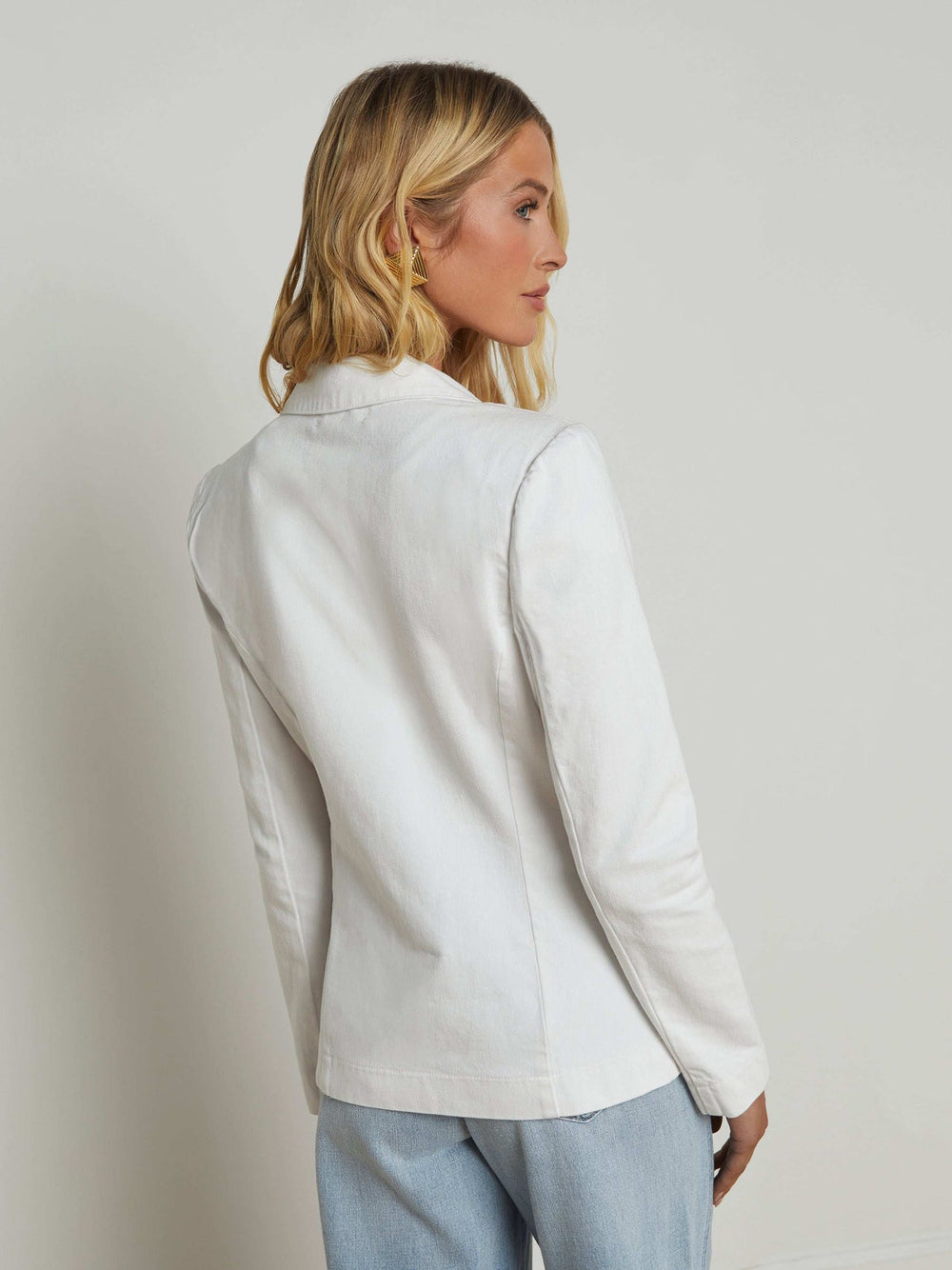 Baldwin Blazer in Blanc