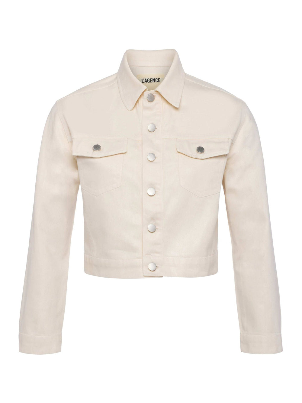 Koda Coated Jean Jacket in French Vanilla Coated