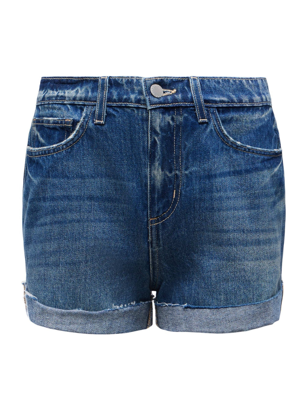 Jazzy Cuffed Jean Short in Brentwood