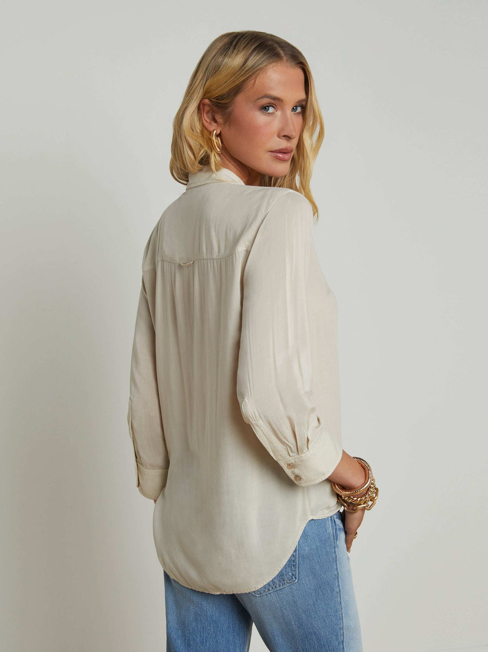 Marlene Blouse in Khaki