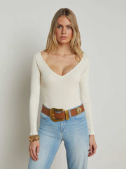 Winona Bodysuit in Ivory