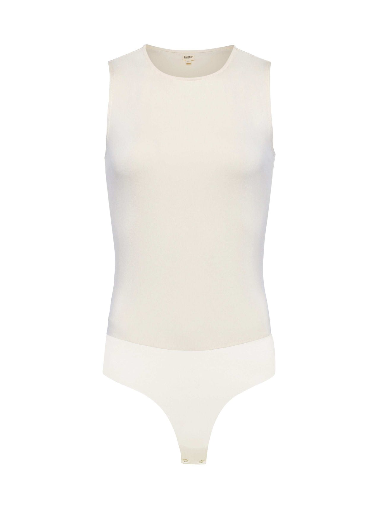 Amia Tank Bodysuit in Vintage White