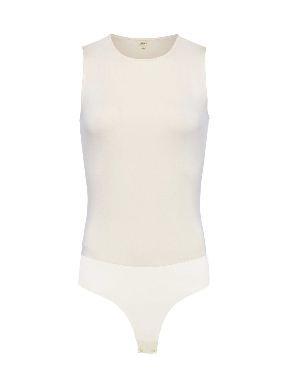Amia Tank Bodysuit in Vintage White