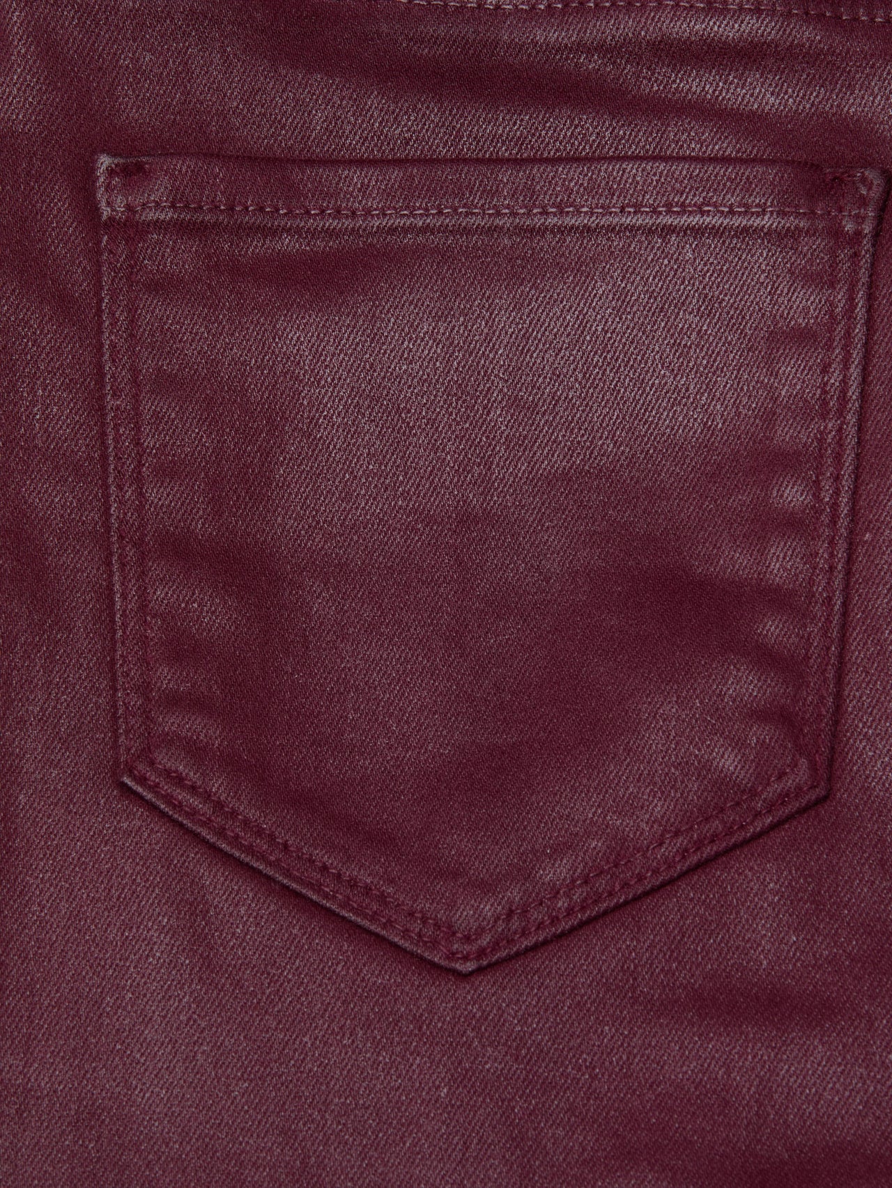 Clayton Coated Wide-Leg Jean in Dark Port Coated