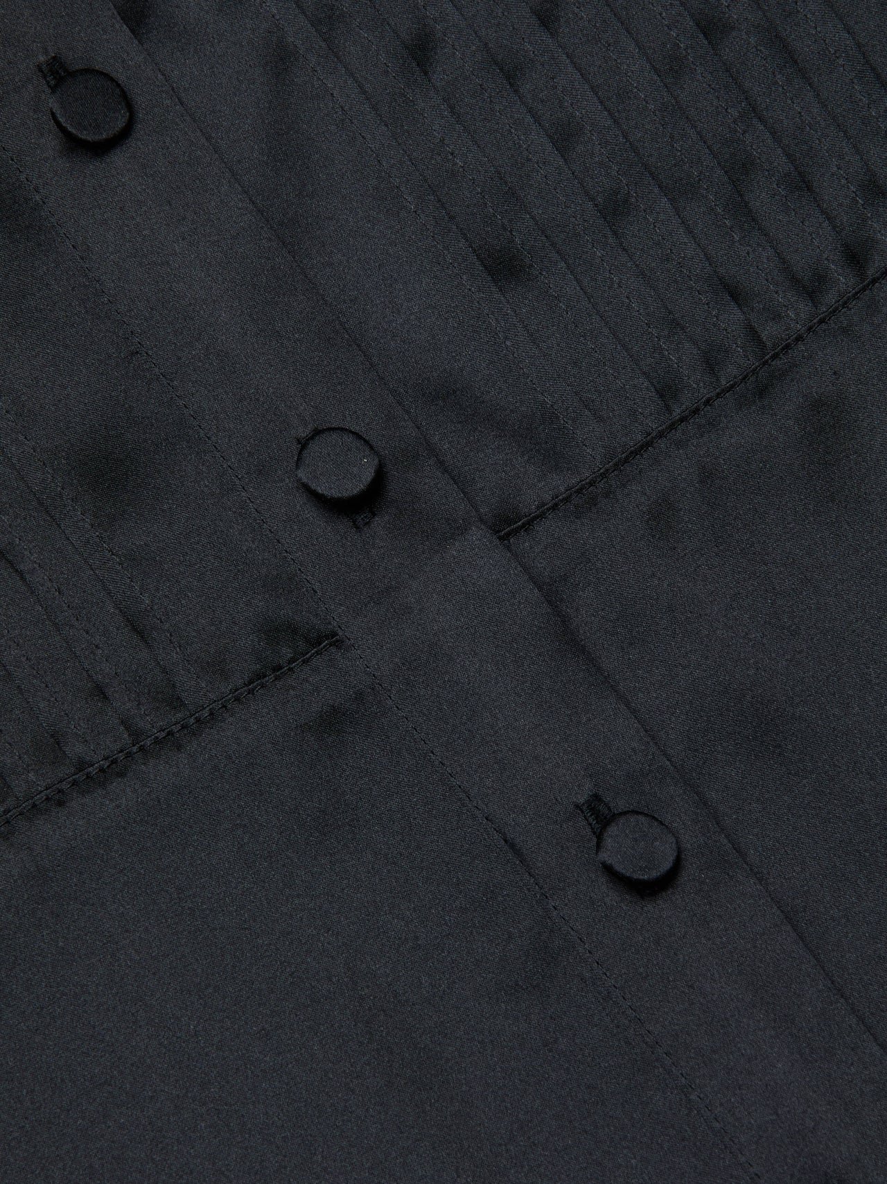 Divya Silk Shirt in Black
