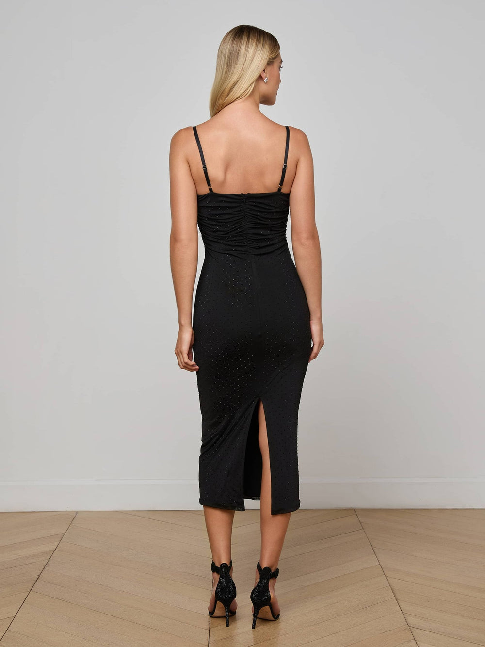 Narissa Embellished Dress in Black