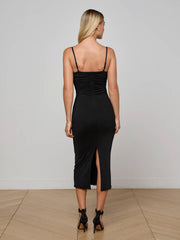 Narissa Embellished Dress in Black