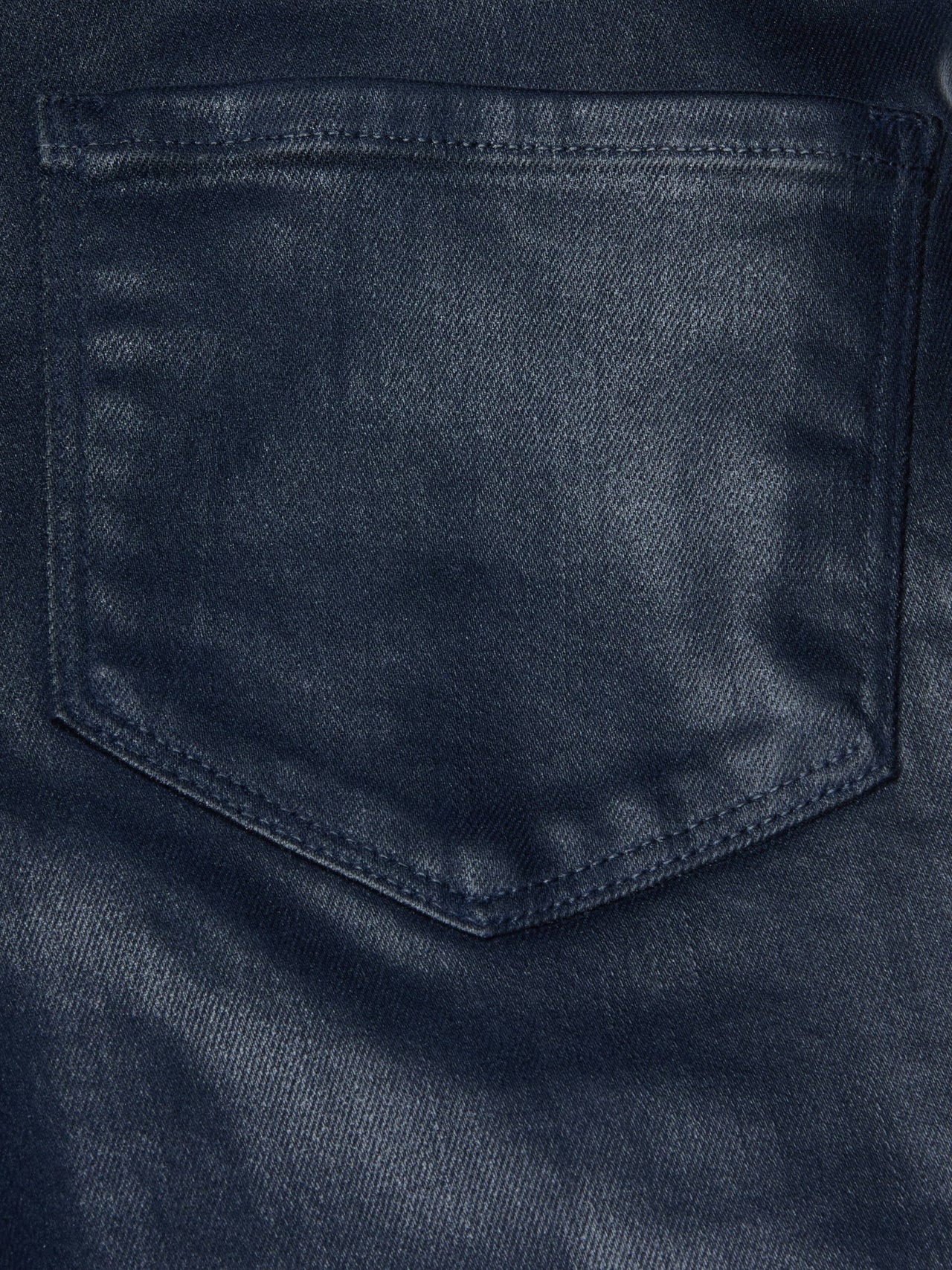 Clayton Coated Wide-Leg Jean in Deep Midnight Coated